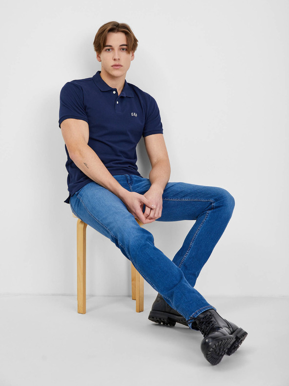 GAP Polo majica z logom Gap GAP