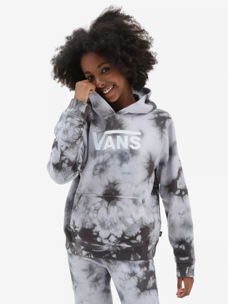Vans Siva dekliška jopa s kapuco VANS