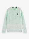Scotch & Soda Svetlo zelena moška vzorčasta jopa Scotch & Soda