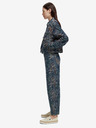 Scotch & Soda Temno modra ženska vzorčasta jakna iz džinsa Scotch & Soda