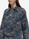 Scotch & Soda Temno modra ženska vzorčasta jakna iz džinsa Scotch & Soda