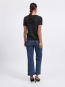 Vila Črna osnovna majica VILA Modala