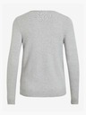 Vila VILA Viril svetlo siv osnovni pulover