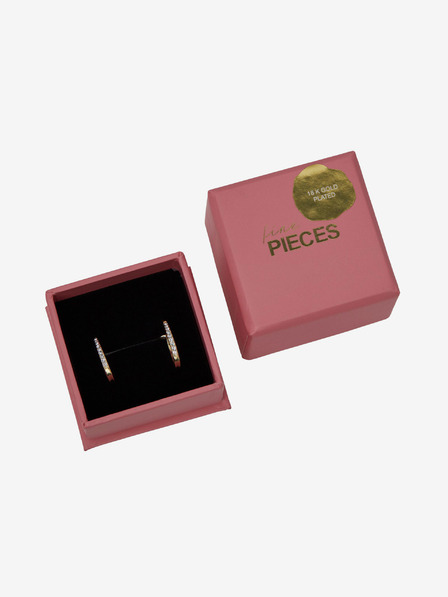 Pieces Ženski uhani v zlati barvi Pieces Mulle