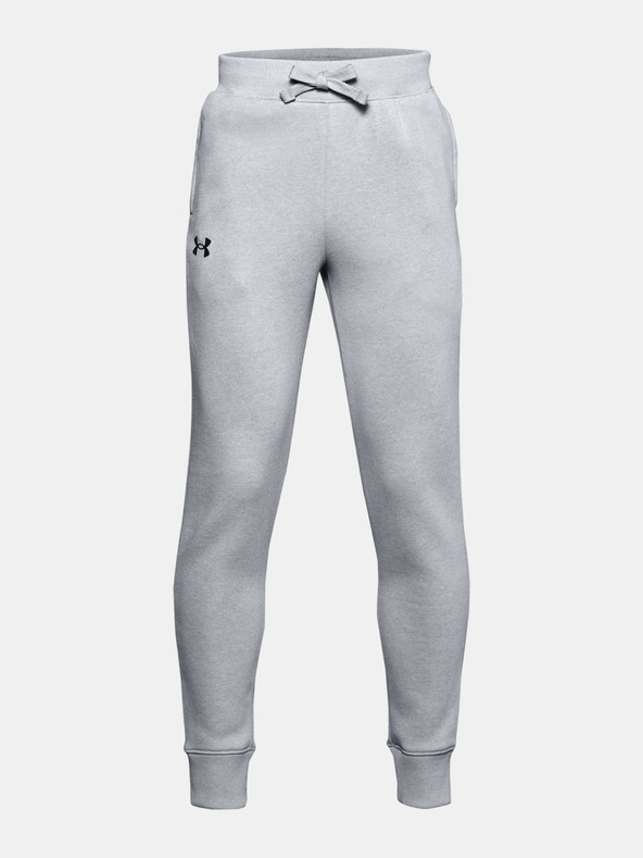 Under Armour Deške športne hlače Under Armour UA RIVAL COTTON PANTS-GRY