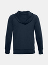 Under Armour Deški pulover Under Armour UA RIVAL COTTON FZ HOODIE-BLK