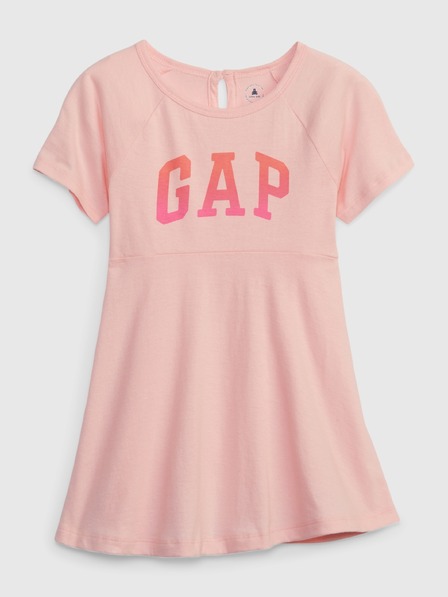 GAP Otroške obleke z logotipom Gap GAP