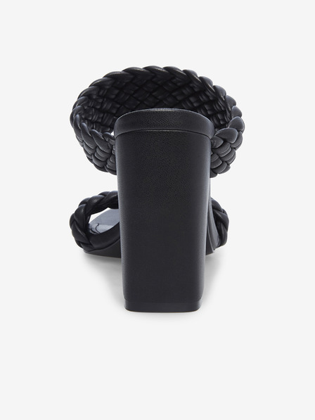 Steve Madden Črni copati s peto Steve Madden Tangle