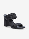 Steve Madden Črni copati s peto Steve Madden Tangle