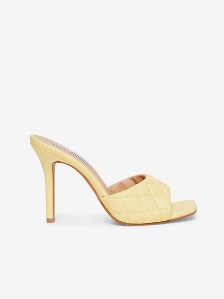 Steve Madden Svetlo rumeni ženski copati s široko peto Steve Madden Signify