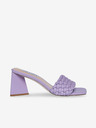 Steve Madden Svetlo vijolični ženski copati z visoko peto Steve Madden Monte Carlo