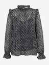Orsay Črna ženska vzorčasta bluza ORSAY
