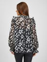 Orsay Belo-črna ženska vzorčasta bluza ORSAY