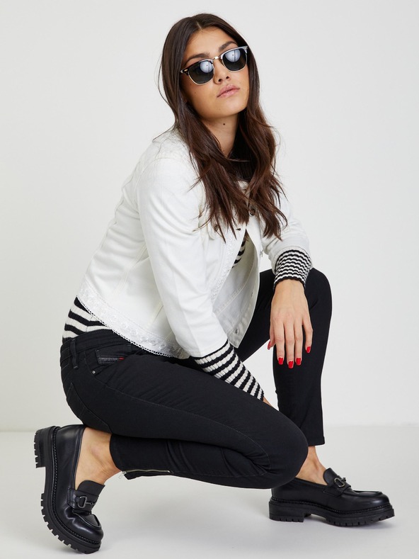 Orsay Krem ženska denim jakna ORSAY