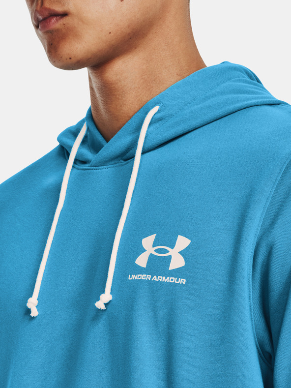 Under Armour Moški pulover Under Armour UA Rival Terry LC SS HD