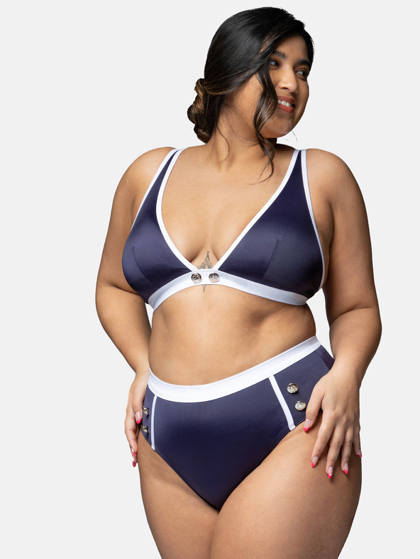 DORINA Temno modri ženski zgornji del kopalk DORINA Monte-Carlo