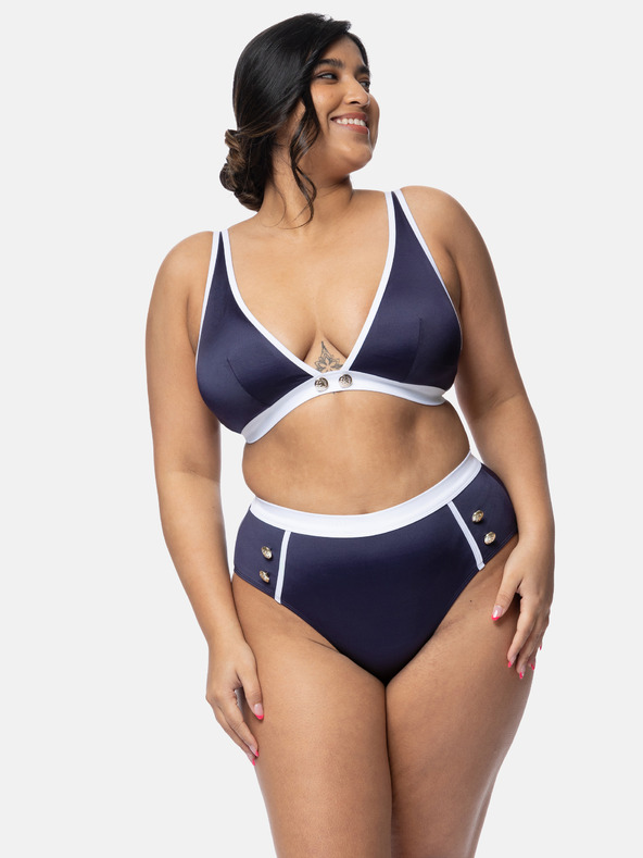 DORINA Temno modri ženski zgornji del kopalk DORINA Monte-Carlo