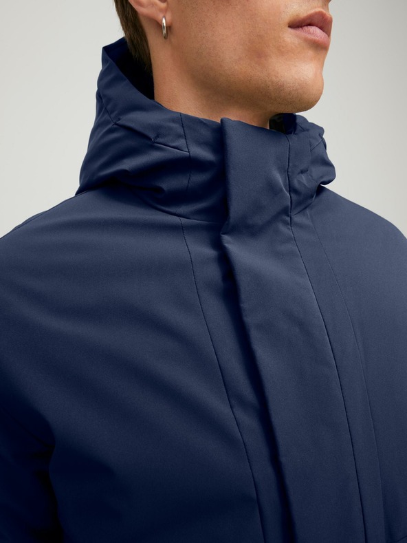 Jack & Jones Temno modra jopica s kapuco Jack & Jones Blatiger