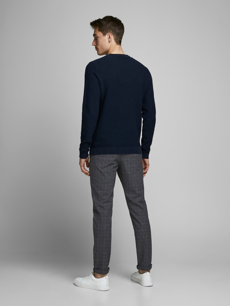Jack & Jones Sive vzorčaste hlače Jack & Jones Marco