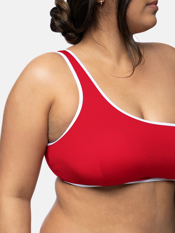 DORINA Rdeč zgornji del ženskih kopalk DORINA Bandol