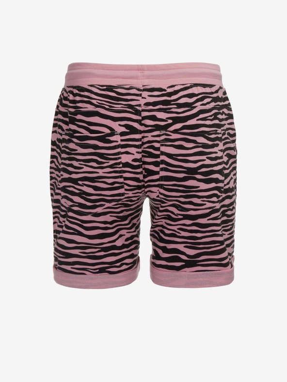 ALPINE PRO Roza ženske kratke hlače ALPINE PRO Lonia z vzorcem