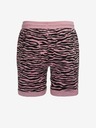 ALPINE PRO Roza ženske kratke hlače ALPINE PRO Lonia z vzorcem