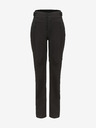 ALPINE PRO Črne ženske hlače ALPINE PRO FOIKA