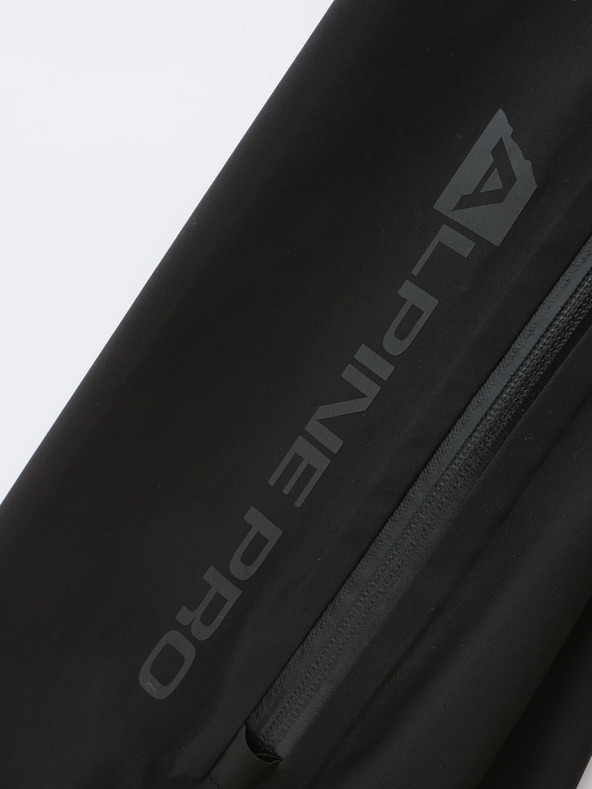 ALPINE PRO Črne ženske hlače ALPINE PRO FOIKA