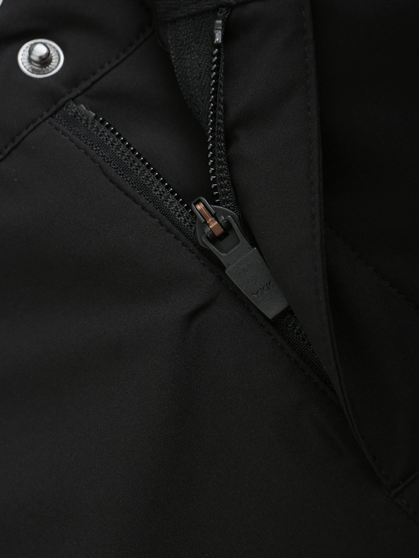 ALPINE PRO Črne ženske hlače ALPINE PRO FOIKA