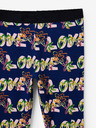 Desigual Temno modre dekliške nogavice z vzorcem Desigual Garden