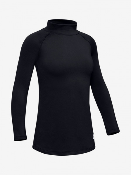 Under Armour Dekliška majica Under Armour ColdGear LS Mock-BLK