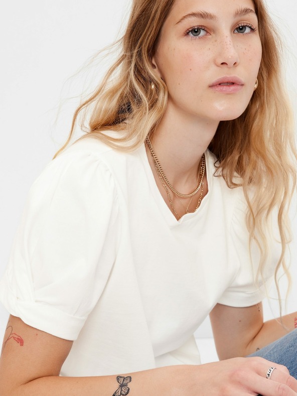 GAP Tričko so riaseným rukávom GAP