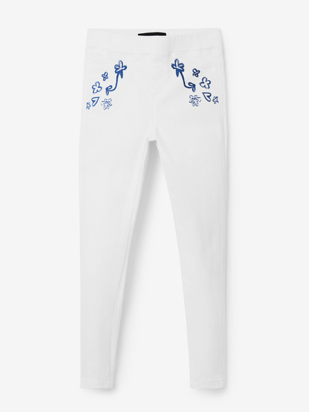 Desigual Bele dekliške kavbojke Desigual Verd