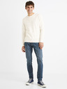 Celio Kremast moški rebrasti osnovni pulover Celio Dexter