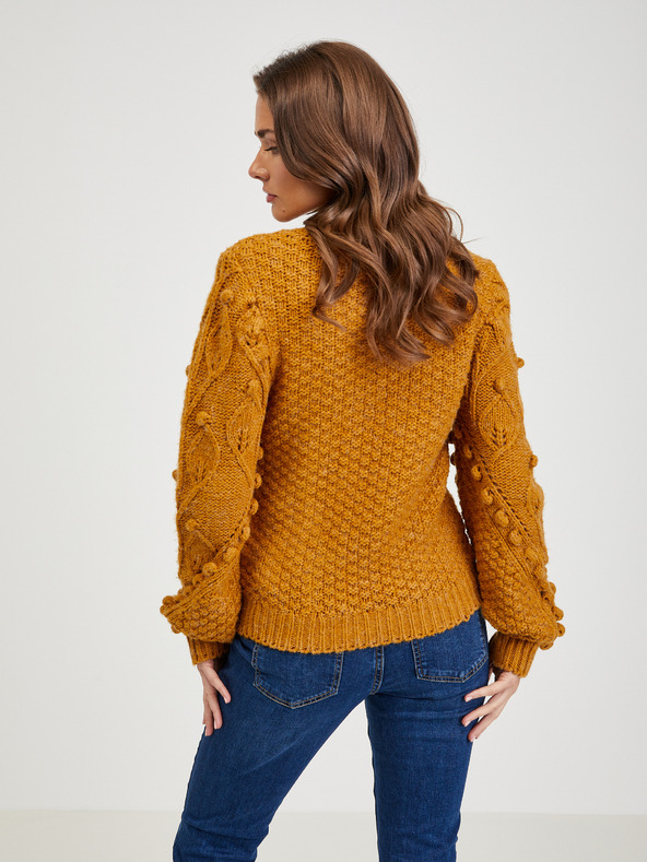 Orsay Gorčični ženski pulover ORSAY