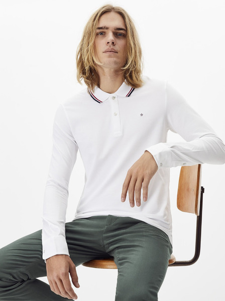 Celio Bela moška polo majica Celio Necetwoml