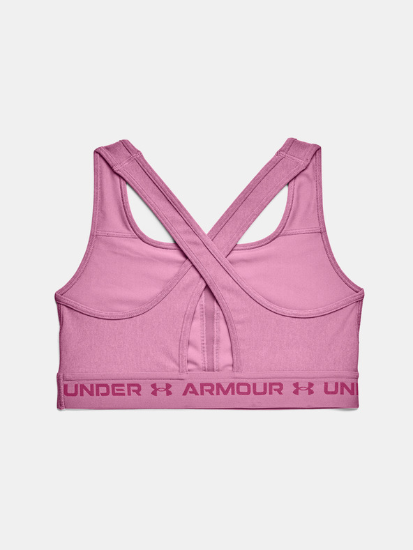 Under Armour Ženski nedrček Under Armour Crossback Mid Heather Bra