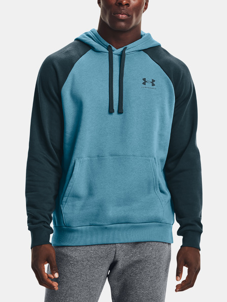 Under Armour Moški pulover Under Armour UA RIVAL FLC COLORBLOCK HD
