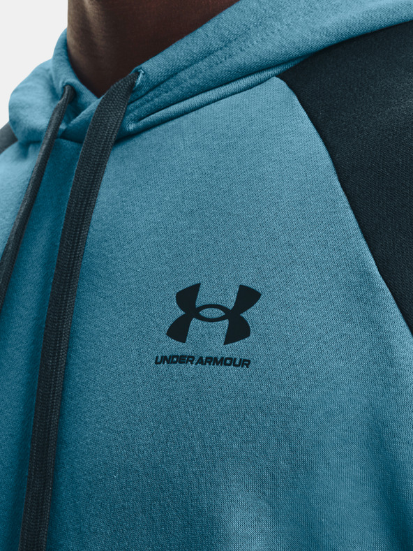 Under Armour Moški pulover Under Armour UA RIVAL FLC COLORBLOCK HD