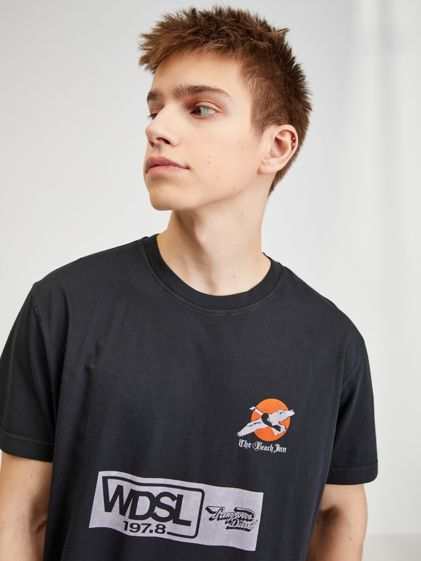 Diesel Črna moška majica Diesel