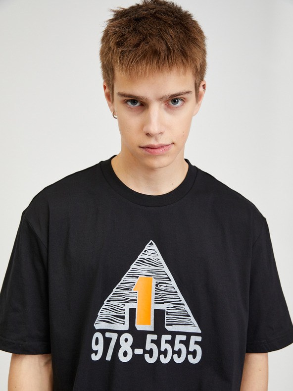 Diesel Črna moška majica Diesel