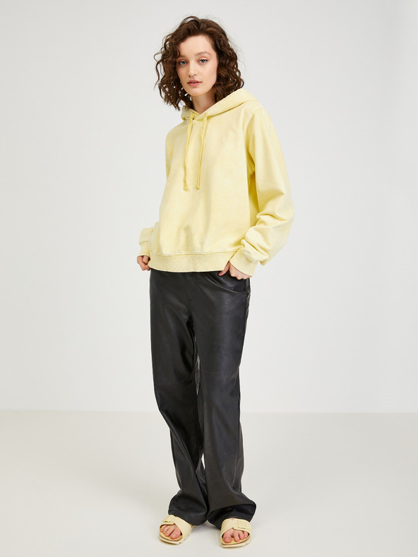 Diesel Rumena Dieselova ženska majica s kapuco