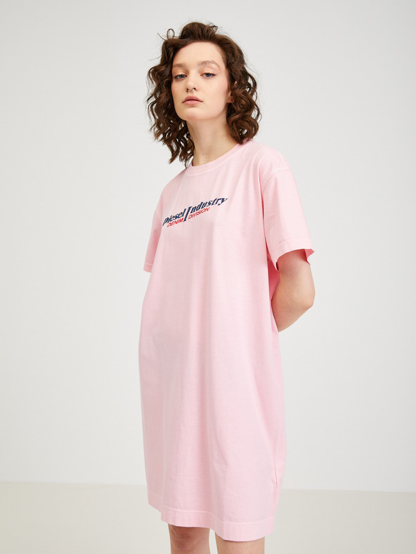 Diesel Diesel svetlo roza ženska obleka