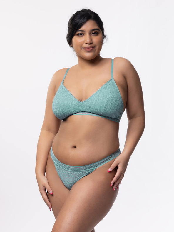 DORINA Svetlo modra Ženski čipkasti modrček DORINA Yuka