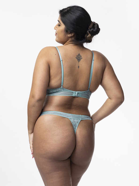 DORINA Svetlo modra Ženski čipkasti modrček DORINA Yuka