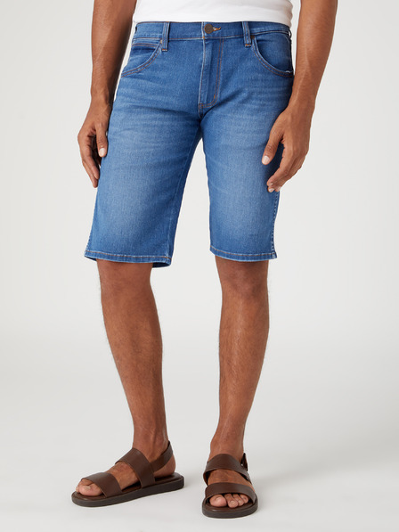 Wrangler Modre moške kratke hlače iz džinsa Wrangler Innovation
