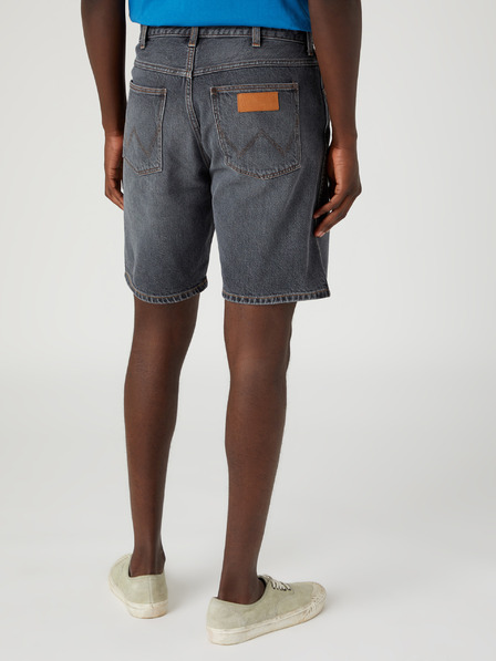 Wrangler Sive moške kratke hlače iz džinsa Wrangler
