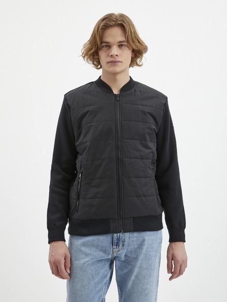 Pepe Jeans Moška temno siva jopa Pepe Jeans Noel