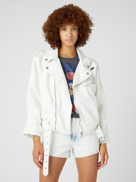 Wrangler Bela ženska jakna Wrangler Curvy Jacket