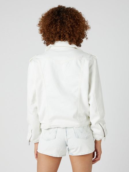 Wrangler Bela ženska jakna Wrangler Curvy Jacket